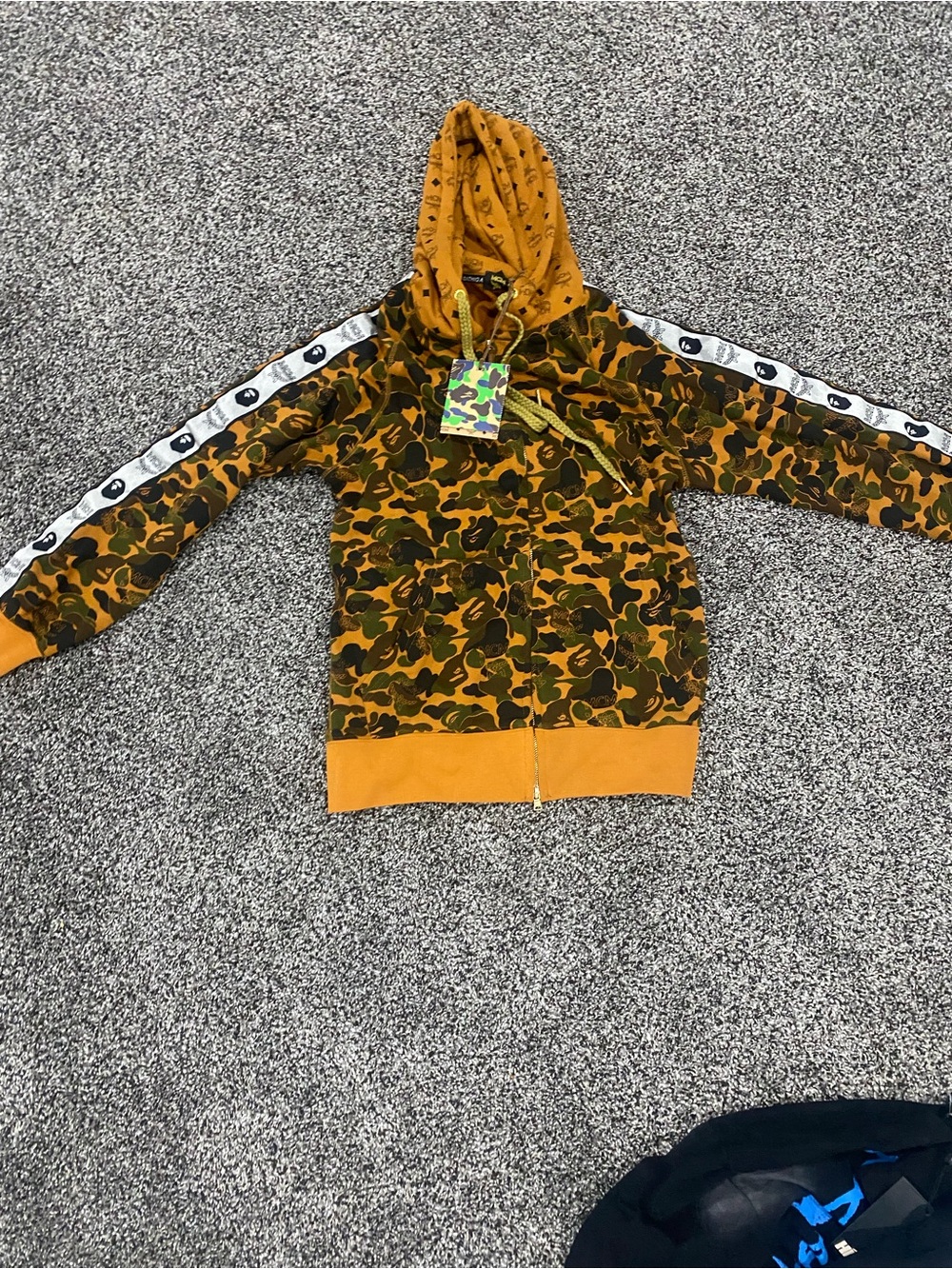 Bape x MCM hoodie brand new